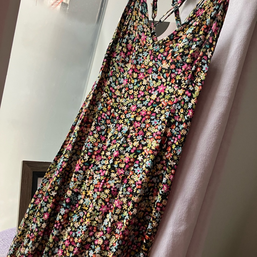 ZARA Floral Sleeveless Dress